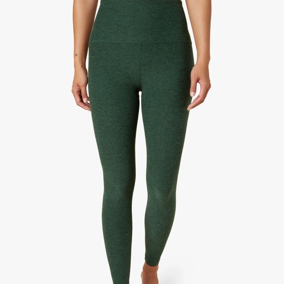 Beyond Yoga Pants - 🎉HP🎉Beyond Yoga Space Dye Caught in the Midi Yoga Legging Green M NEW